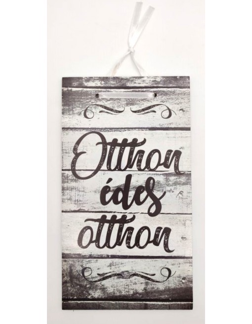 Akasztós fa tábla, Édes otthon