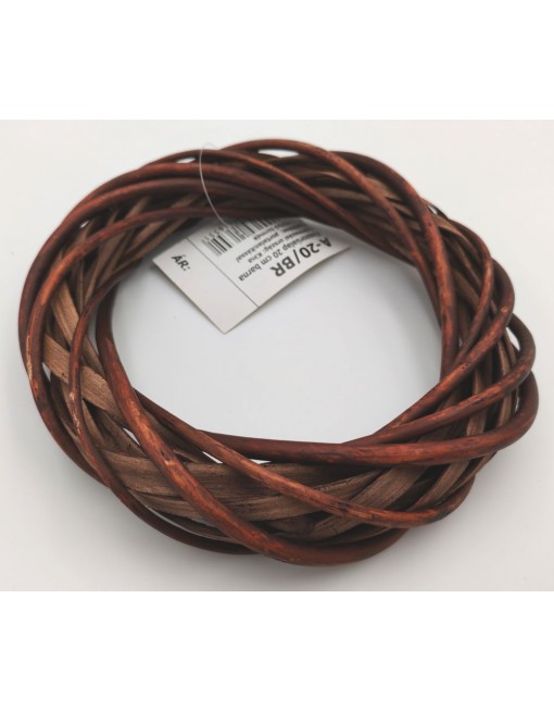 Barna vessző alap, 20 cm