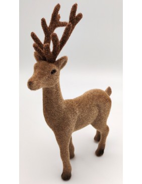 Szarvas figura, 23 cm