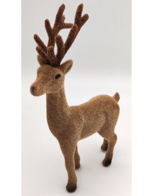 Szarvas figura, 23 cm