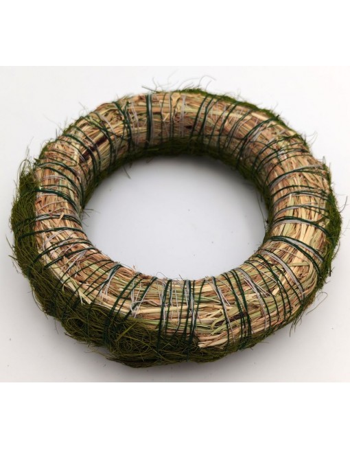 Szalma alap szizállal, 15 cm