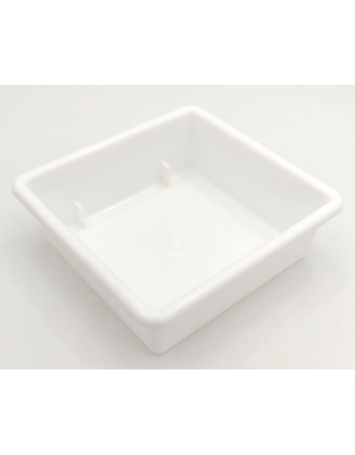 Szögletes műanyag tál