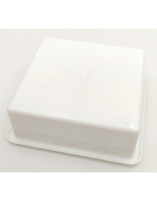 Szögletes műanyag tál