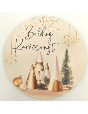 Fa tábla, Karácsony, arany