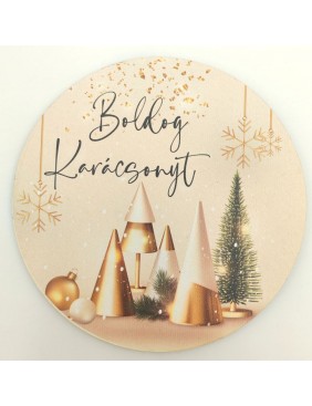 Fa tábla, Karácsony, arany