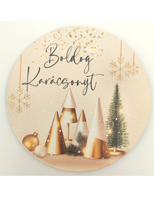 Fa tábla, Karácsony, arany