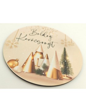 Fa tábla, Karácsony, arany