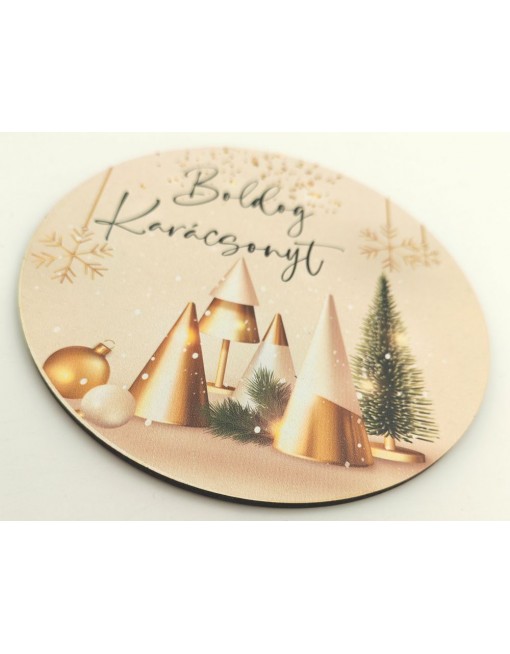 Fa tábla, Karácsony, arany