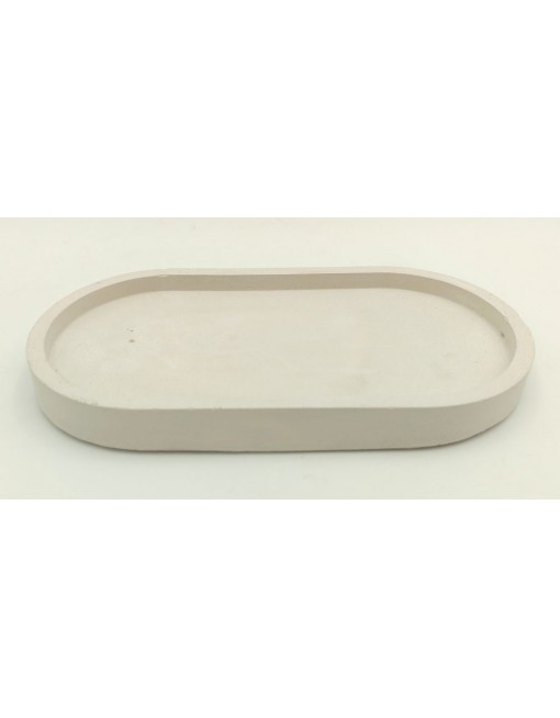 Gipsz-cement tál, kicsi