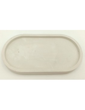 Gipsz-cement tál, kicsi