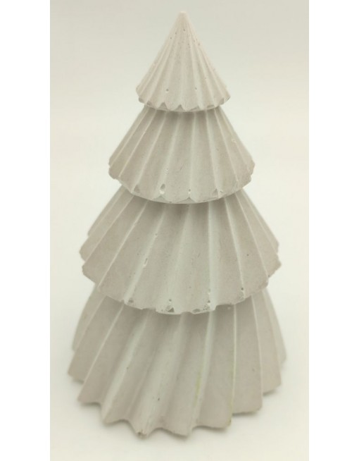 Gipsz-cement fenyőfa, nagy