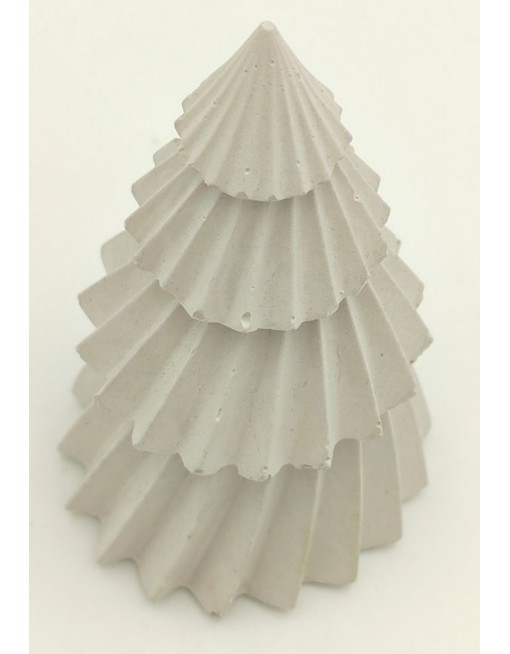 Gipsz-cement fenyőfa, nagy