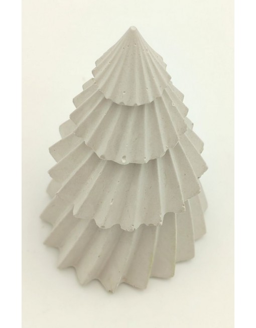 Gipsz-cement fenyőfa, nagy