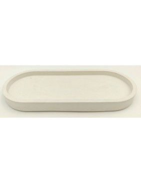 Gipsz-cement tál, közepes