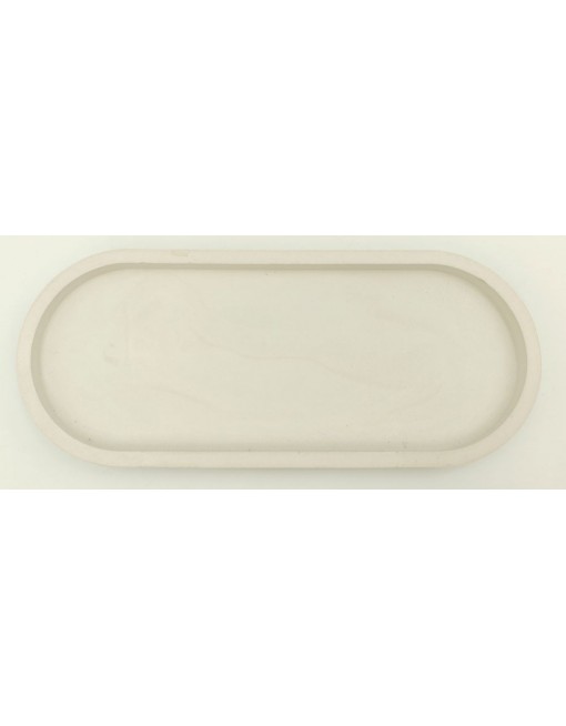 Gipsz-cement tál, közepes