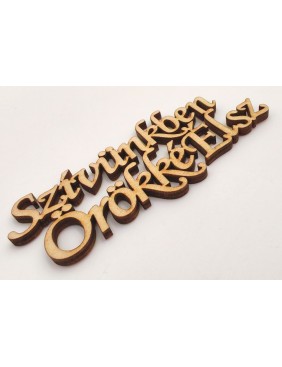 Fa felirat - Szívünkben örökké élsz Fa felirat - Szívünkben örökké élsz