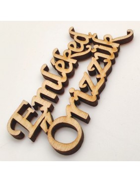 Fa felirat - Emléked őrizzük 2 Fa felirat - Emléked őrizzük 2