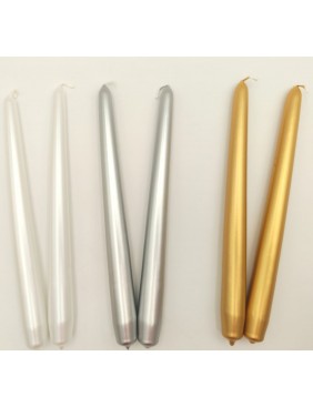 Szálas gyertya, több szín