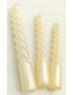 Csavart gyertya, krém Csavart gyertya, krém