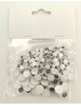 Műanyag mozgó szem