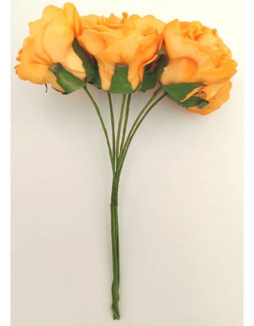 Narancssárga polifoam rózsa