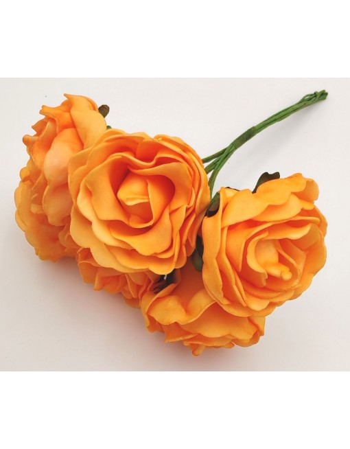Narancssárga polifoam rózsa