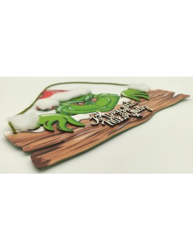 Akasztós Grincs tábla