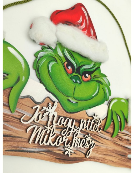 Akasztós Grincs tábla