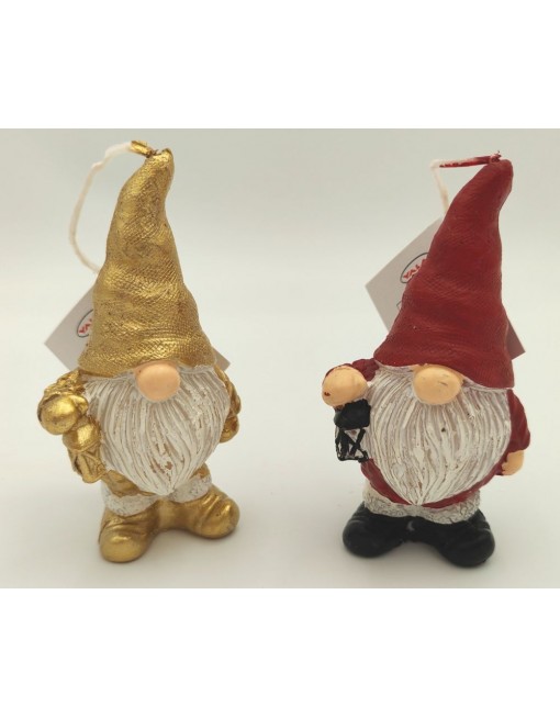 Manó gyertya, két szín