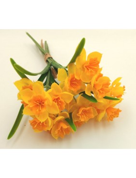 Nárcisz köteg, narancsos