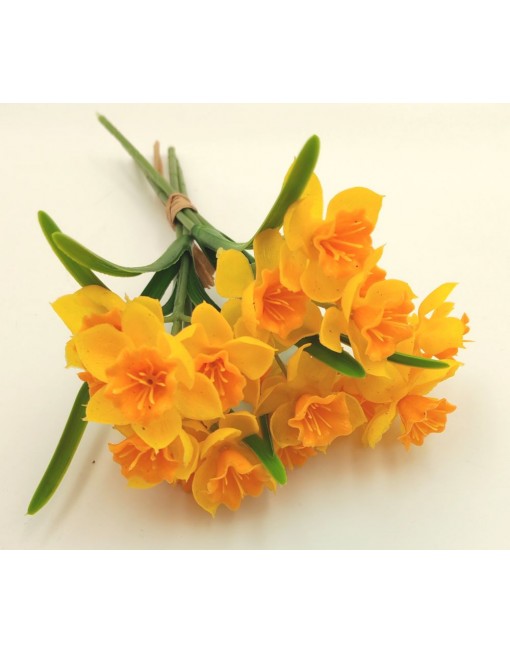 Nárcisz köteg, narancsos