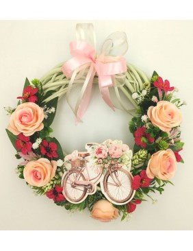 Kopogtató bicajos táblával