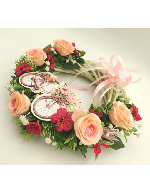 Kopogtató bicajos táblával