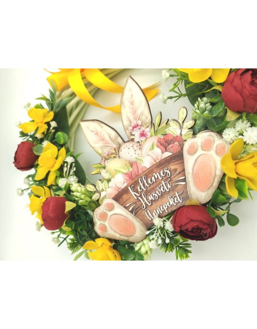 Nyuszifüles-tappancsos kopogtató