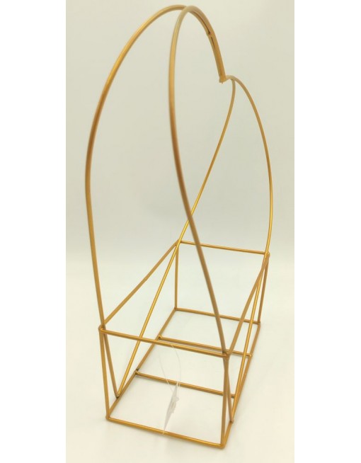 Szív alakú fém alap