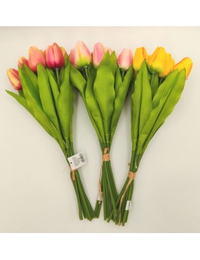 Selyem tulipán köteg