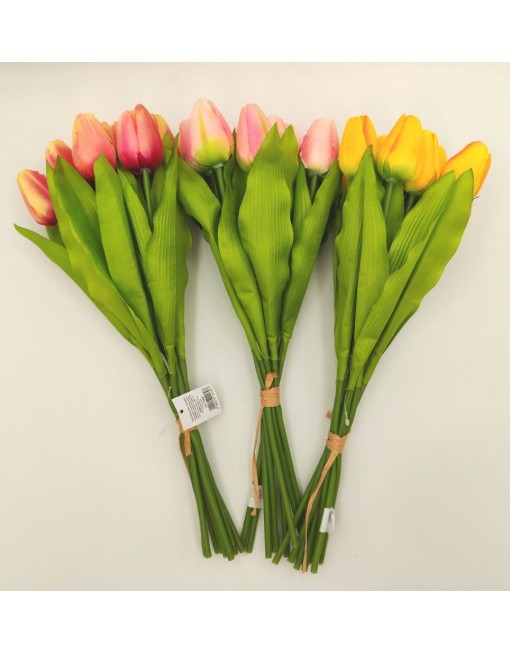 Selyem tulipán köteg