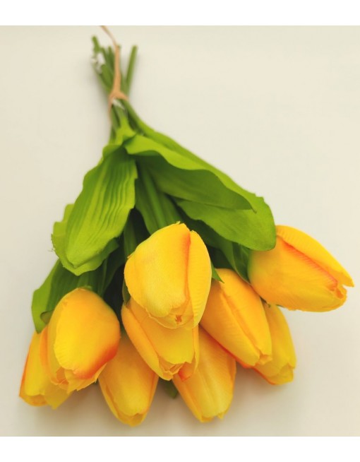 Selyem tulipán köteg