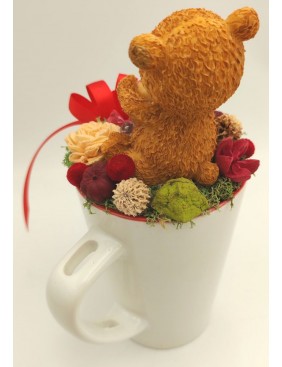 Maci fehér bögrén 5