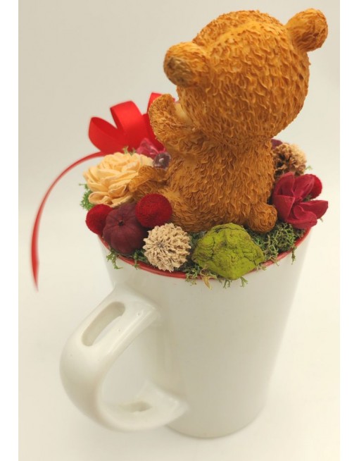 Maci fehér bögrén 5