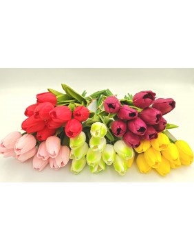Polifoam tulipán köteg, több szín