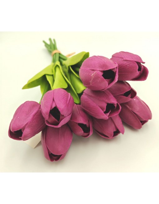 Polifoam tulipán köteg több színben