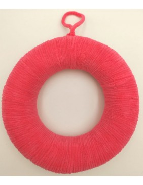 Színes szalma alap, 21 cm