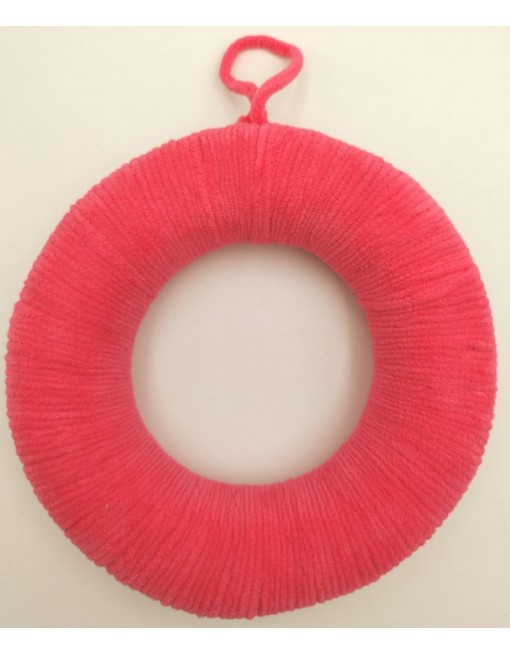 Színes szalma alap, 21 cm