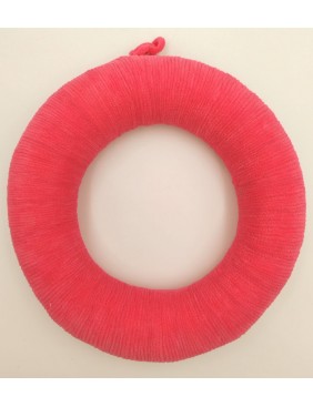 Színes szalma alap, 26 cm