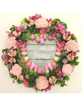 Kopogtató táblával 2