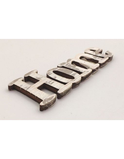 Home felirat, szürke