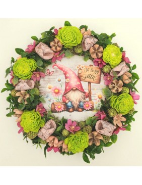 Kopogtató manós táblával