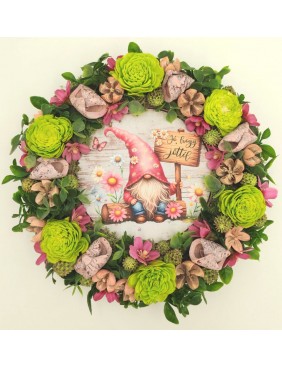 Kopogtató manós táblával