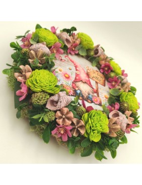 Kopogtató manós táblával Kopogtató manós táblával